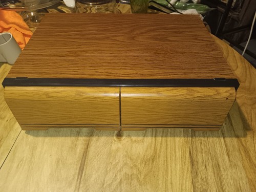 Wood grain vhs tape - grain,